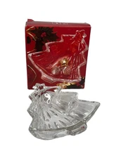 Studio Nova Glass Yuletide Spirit Sweet Candy Dish Christmas Tree New