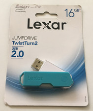 Lexar Jump Drive TwistTurn2 USB 2.0 16GB - Light Blue