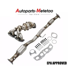 For 2007-2013 Nissan Altima 2.5L Catalytic Converter Front & Rear w/ Gasket USA