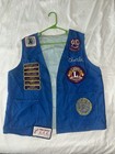 Lions Club Blue Vest w/ Patches, Old Yonder McClellan AFB CA, 1982 — photo 2