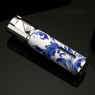 Multi-Purpose Windproof Butane Torch Lighter for Cigar & Moxibustion