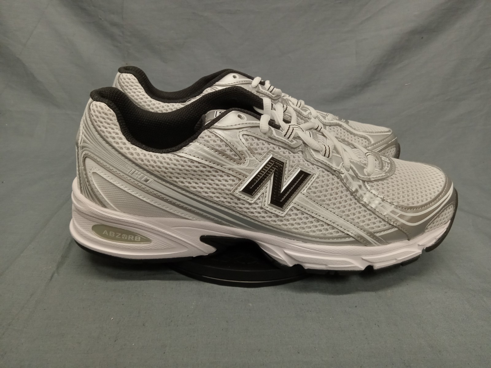 New Balance Women's 740 Sneakers U740NW2 Mesh White Silver Size 6.5 NEW NO BOX! thumbnail 9