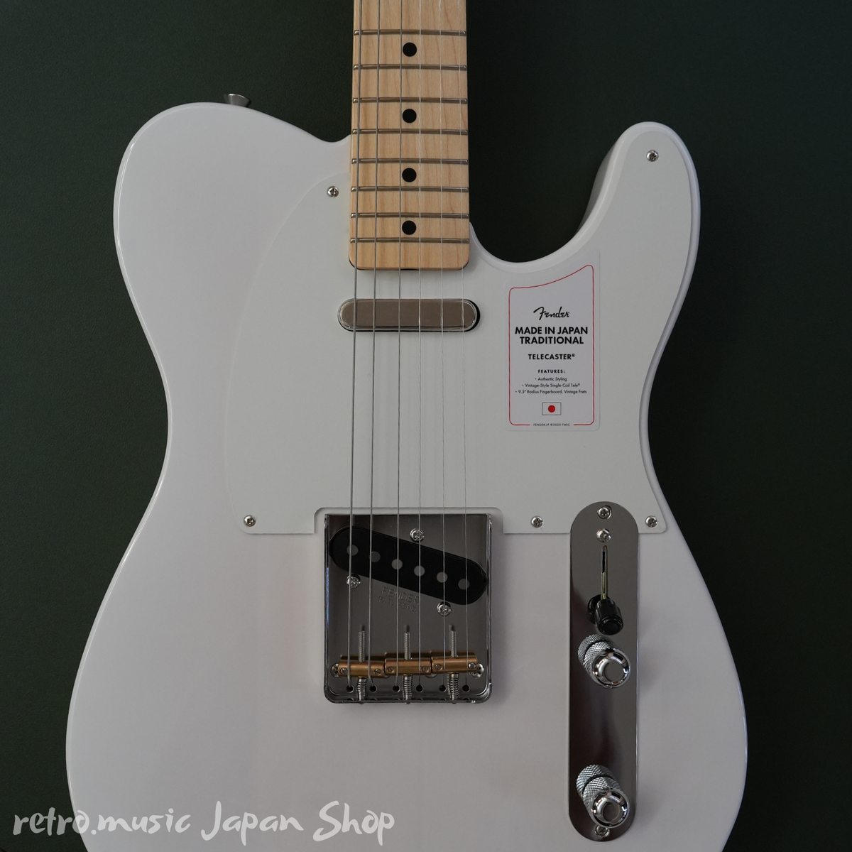 Fender Made in Japan Traditional 50s Telecaster White Blonde