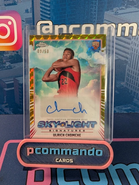 Topps Chrome - Ulrich Chomche RC Auto Gold /50