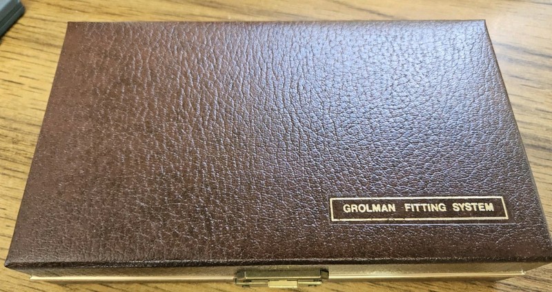 Vintage American Optical Grolman Fitting System Optical Tool with Case & Manual