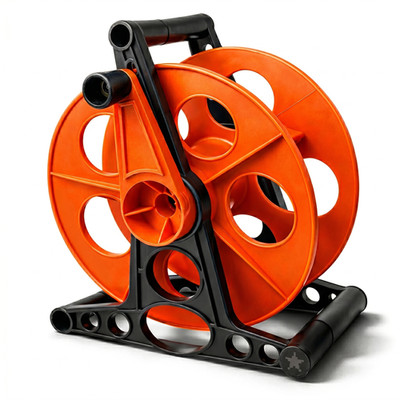 Extension Cord Storage Reel Heavy Duty 125ft 150ft Cord Winder with Handle Woods