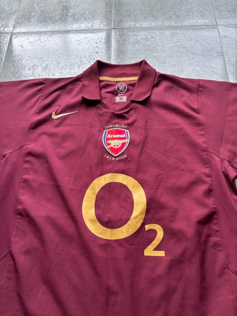 PIRES 7 M Arsenal 2005 2006 Highbury Football Shirt Jersey