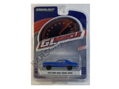 CHASE 1974 Ford Gran Torino Sport Hardtop - 1:64 Scale Model - Greenlight 13310B