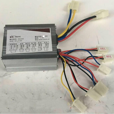 L-faster 24V 36V 48V 500W Brushed Motor Controller Kit With Key Switch