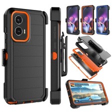 For Moto Edge /G Stylus/G Power /G 5G 2025 Case Defender Cover Holster Clip