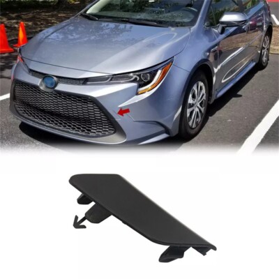 【ru】 1PC For 2020-2022 Corolla Hybrid LE Front Bumper Tow Hook Cover