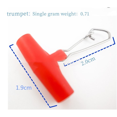 50pcs Fishing Sinker Slides Change Sliding Sinker Snap Clips Fishing Connector - Picture 8 of 26