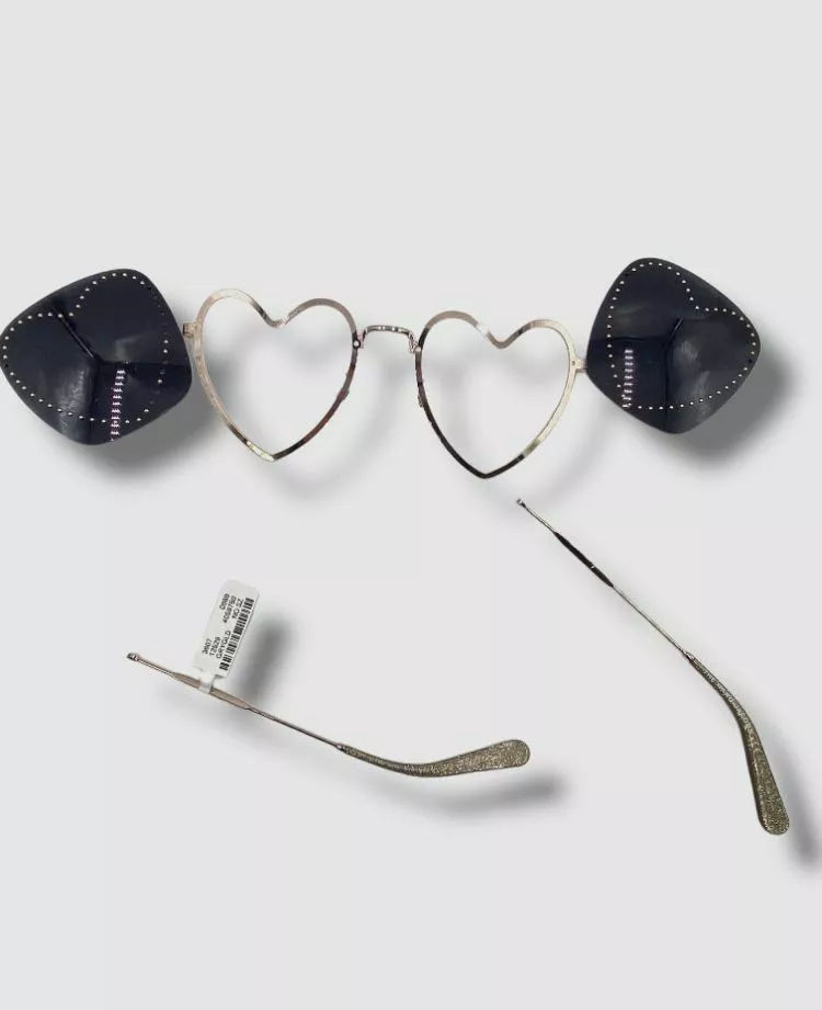Marc jacobs sale heart sunglasses
