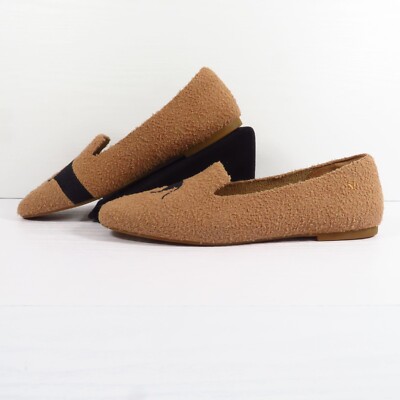 Vivaia Round-Toe Embroidered Dog Dachschund Loafer 43 US 11 Flats