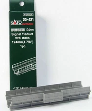 Kato N Scale ~ UniTrack Signal Viaduct 124mm S124SGLV For 20-605 Signal ~ 20-421
