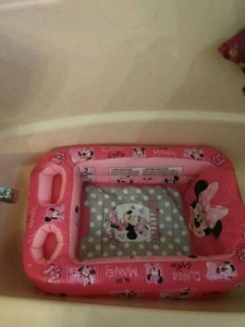 minnie mouse inflatable bathtub