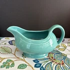 Fiesta Fiestaware Homer Laughlin Sauce Gravy Boat Turquoise Excellent