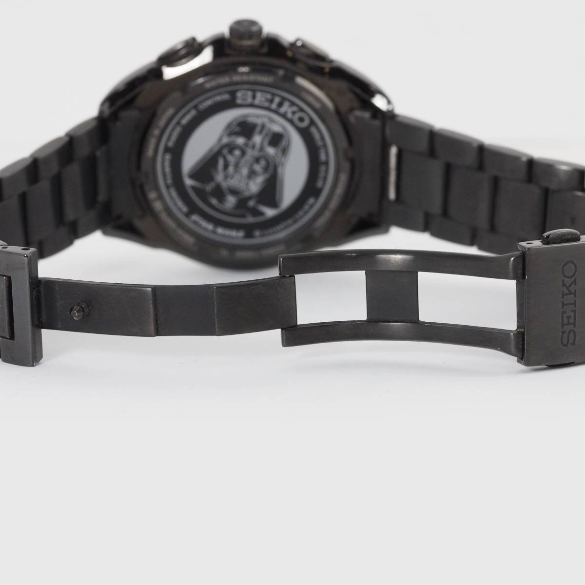 1500本限定 保証書箱付 SEIKO SAGA125 ブライツ ダースベイダー SEIKO Watch SAGA125 Brights Star Wars Darth Vader SS /PVD