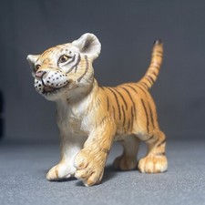 Schleich ORANGE TIGER CUB Wildlife 2 1/2  Figure 2003 Germany Retired 14319