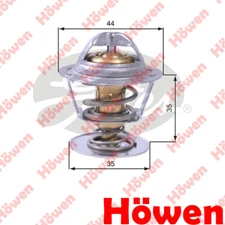 Fits Jaguar XF 2008-2015 S-Type 2004-2007 XJ 2005-2016 Thermostat Coolant Howen