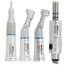 BEING Dental Slow Speed Handpieces Contra Angle Air Motor Straight Nose Cone NSK