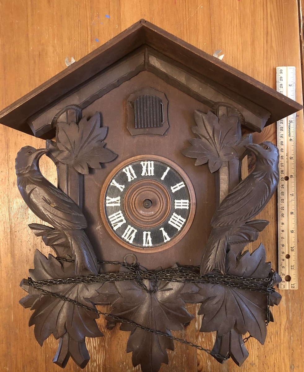 Black Forest Cuckoo Clock-Parts And Or Repair Large