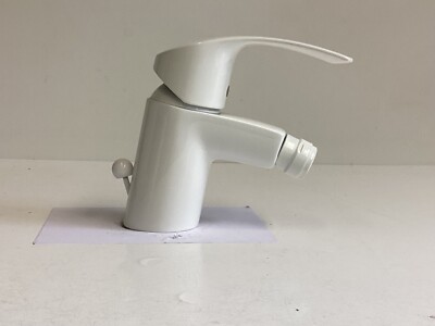 Grohe Eurosmart Bidetarmatur Weiss (RAL 9010),  Bidet-Einhebelmischer, Bidet