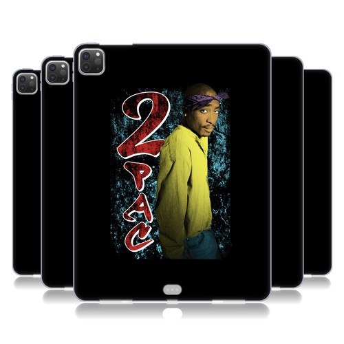 OFFICIAL TUPAC SHAKUR KEY ART GEL CASE FOR APPLE SAMSUNG KINDLE