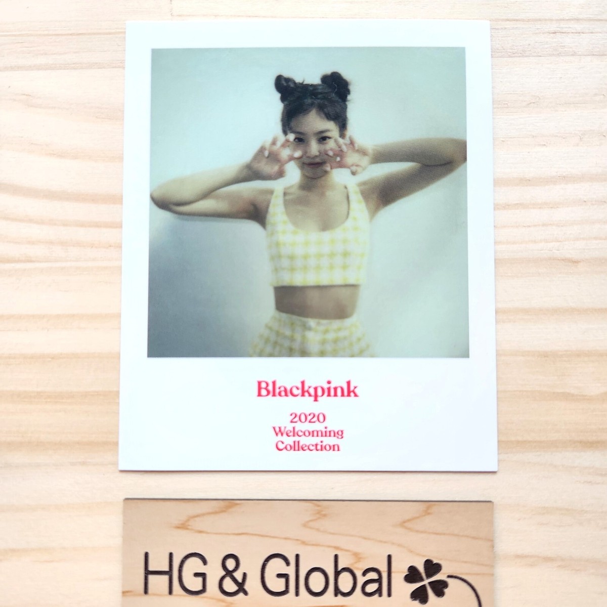 Blackpink Official JENNIE Set 1st 'Solo' album & Photocard