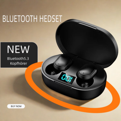 Bluetooth 5.3 Kopfhörer In Ear Kabellos TWS Sportkopfhörer IPX-5 mit Mikrofon 