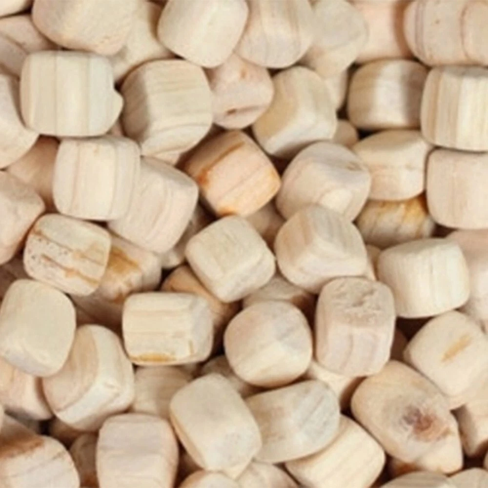 Korean Hinoki Cypress Wood Cube Chips 1kg 2.2lb Pillow Air Freshener Natural Woo