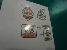 Vintage Raleigh Industries Tubes Autocollants. Choix pour Raleigh BSA Rudge