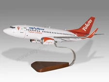 Boeing 737-500 Air North Desk Wood Airplane New Model Large Scale 1/72