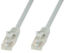 Techly Professional Cavo di Rete Patch in Rame Cat.6 Grigio UTP 1m
