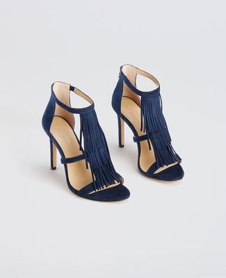 Sandales Ann Taylor Tara En Daim Caramel - Talons Aiguilles, Taille 10