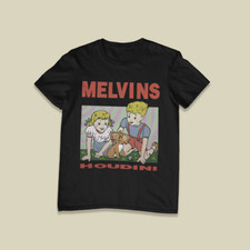 Melvins Houdini Album Black T Shirt Full Size S-5XL Melvins Houdini Album Black T Shirt Full Size S-5XL