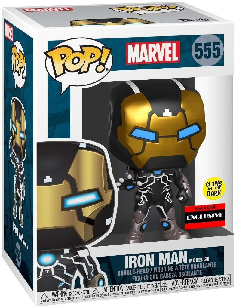 Funko Pop! Marvel: Iron Man [Model 39] GITD vinyl figure