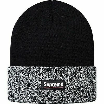 Supreme Marled Cuffed Beanie Black One Size F/W 13
