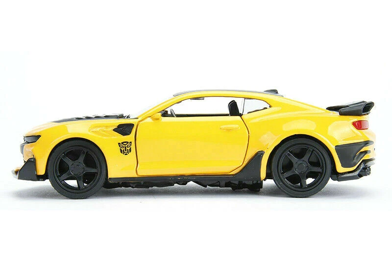 Transformers 5 Bumblebee 2016 Chevy Camaro, Jada, Diecast Toy Car, 5.25", 1:32 - Image 3 of 4