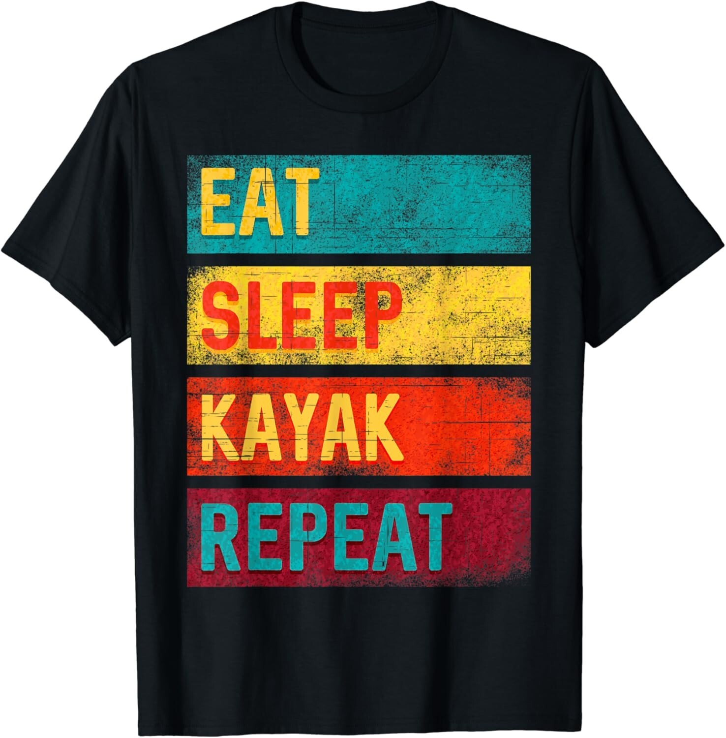 Ing Eat Sleep Kayak Repeat Gift Unisex T-shirt