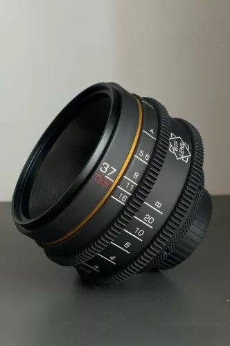 Rehouse Cine Soviet Lens Mir 1v 37mm  Cine Lens  Canon EF BTF New Housing Wide