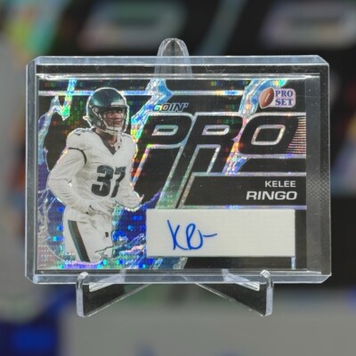 2023 Leaf Pro Set Goin  Pro Kelee Ringo Auto Black 1/3 Eagles 