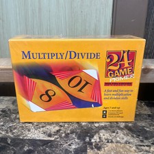 24 Game Primer Multiply/Divide Edition Educational Math Game 1995 NEW
