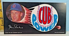 1969 CUB POWER Glenn Beckert Bumper Sticker - Dunkin' Donuts Lithos Promotions