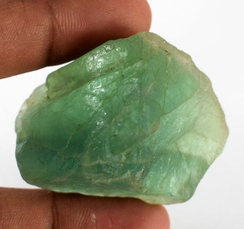 Brasilianischer grüner Fluorit 279 Ct unbehandelter natürlicher Edelstein grob frisch Ankunft - Bild 9 von 10