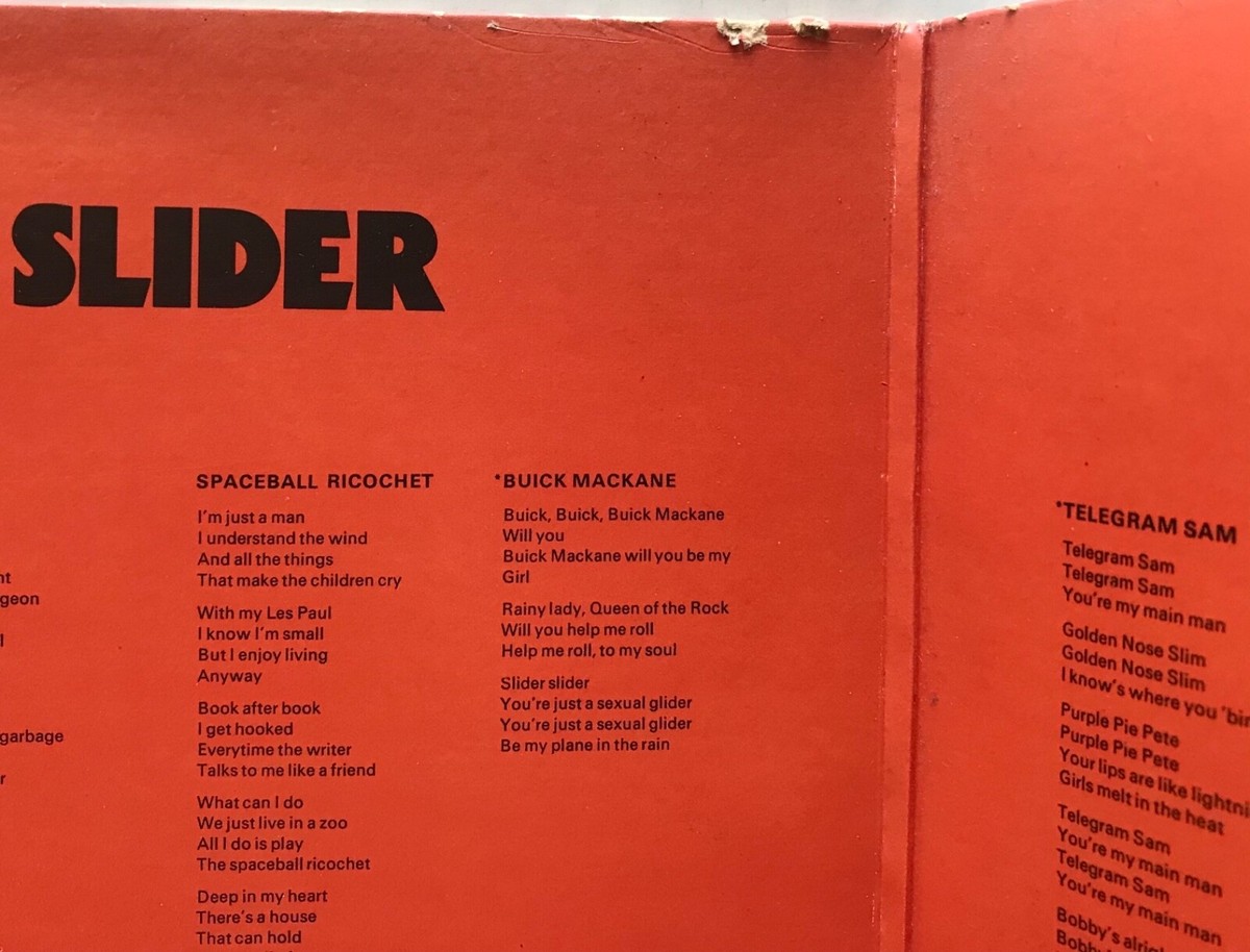 T. Rex - The Slider - 1972 - Vinyl LP Gatefold | eBay