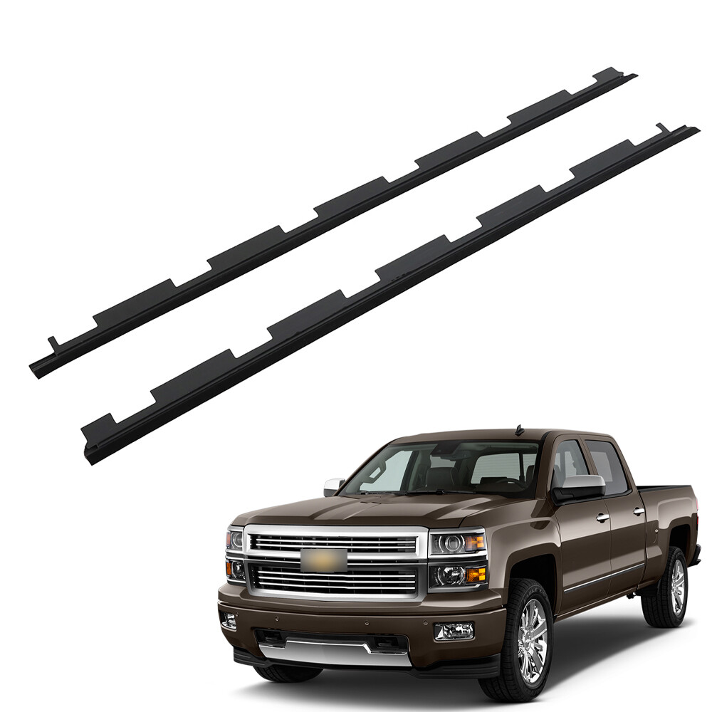 PRP Door Weatherstrip Seal For 1988-2000 Chevy 1500 2500 3500 Pickup – Front Or Rear, Black