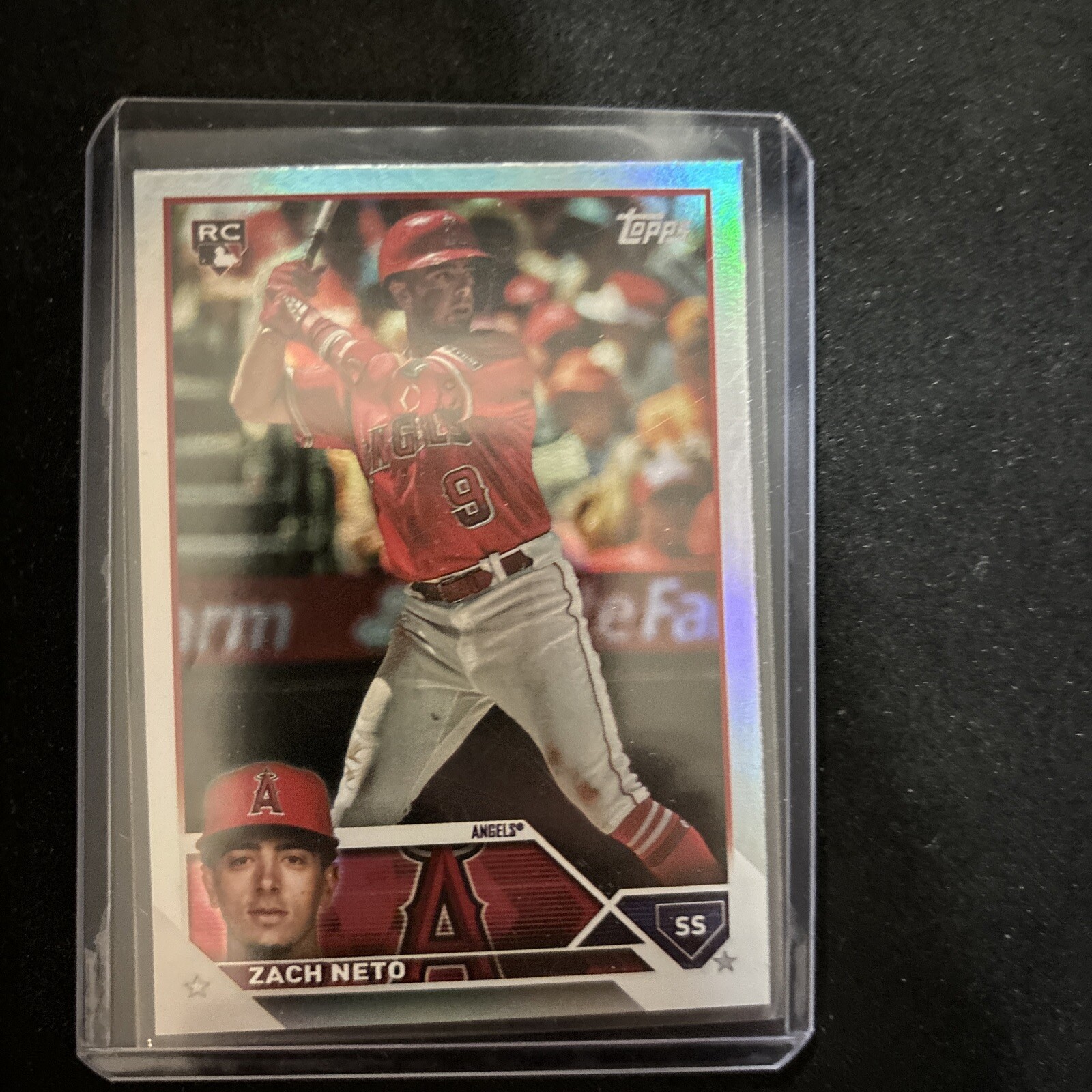 2023 Topps Update Series - Rainbow Foil #US98 Zach Neto (RC)