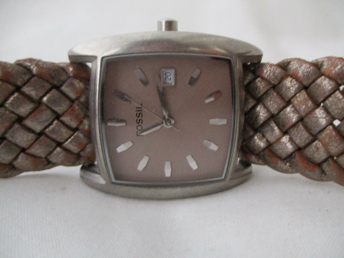 Fossil watch rectangular face clearance