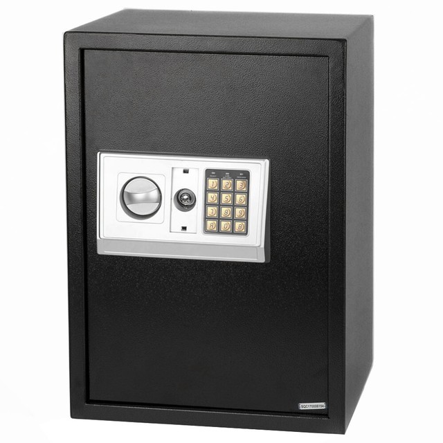 Large Heavy Duty Fireproof Digital Safe Box Gun Cash Jewelry Home Office Secure